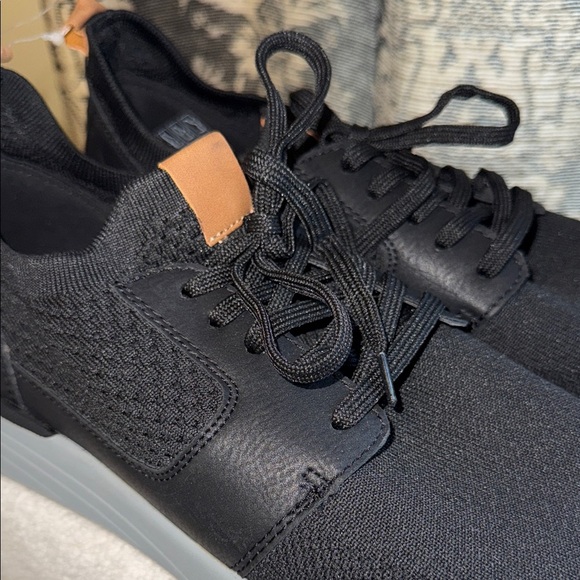 Izod Bannister Shoes Black Men's Lace-Up Sneakers Memory Foam Size 11 - Picture 7 of 13